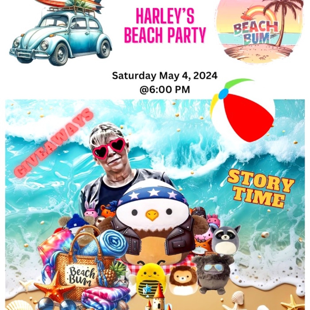 HARLEY’S BEACH PARTY